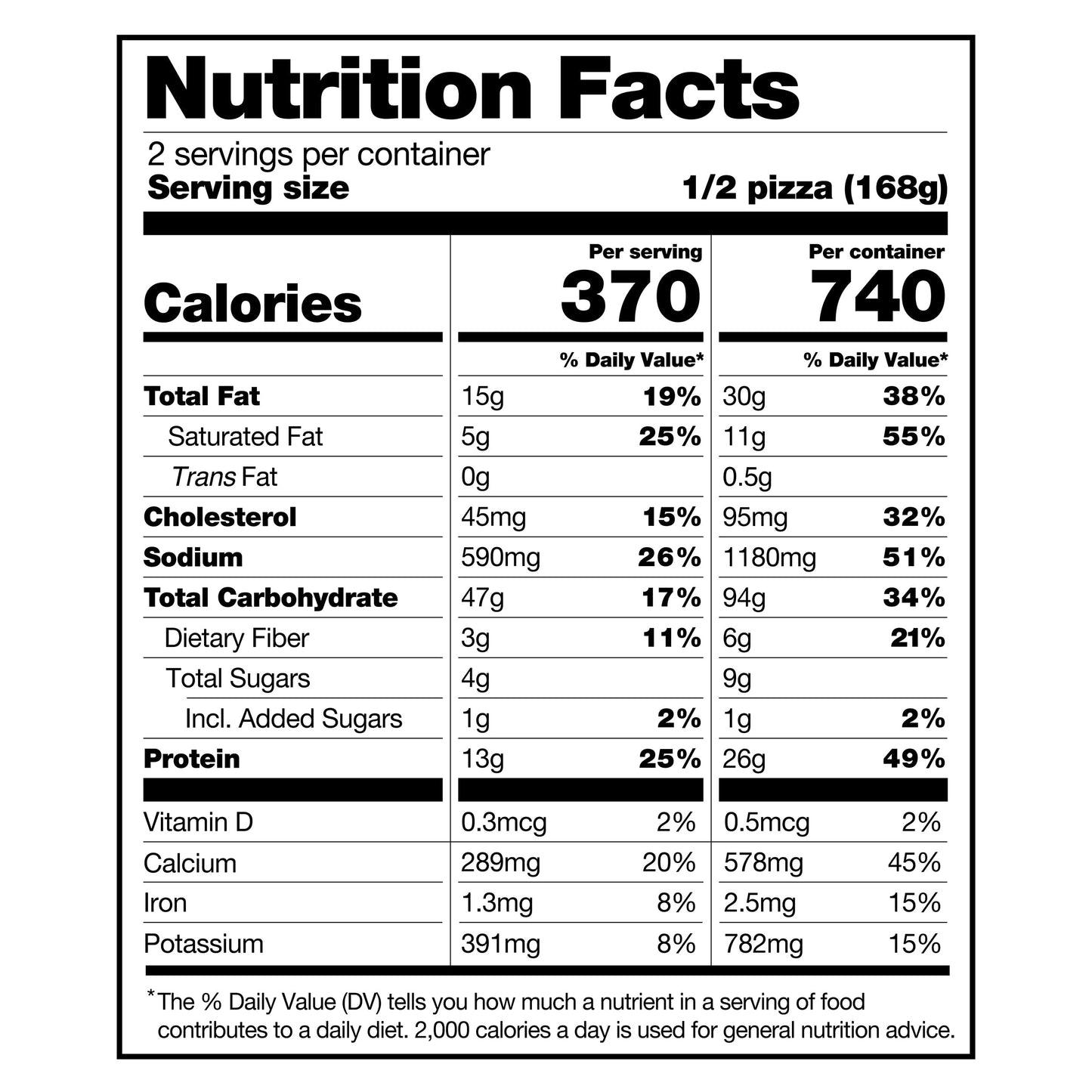 CAULIPOWER, Frozen Margherita Stone-Fired Cauliflower Crust Pizza, 11.85 Oz