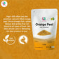 Dried Orange Peel 4 Oz | Rich Citrus Aroma And Flavour | Small Granules | Perfect For Tea, Cookies, Rye Breads, Seasoning & More
