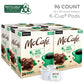 McCafe Irish Mocha Flavored Coffee K-Cup Pods, 96 Count, 6 Count (Pack of 4), White