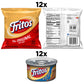 Frito Lay Fritos Original Chips and Bean Dip Cans Variety Pack, (Pack of 24)