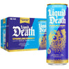 Liquid Death Sparkling Energy - Tropical Terror (Pia Colada Flavor)  Sugar-Free Energy Drink  Unextreme Caffeine 100mg  Essential Vitamins  12 Fl Oz (Pack of 12)