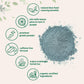Micro Ingredients Organic Butterfly Pea Flower Powder, Caffeine-Free Herbal Tea, 8 oz, Non-GMO, Natural Blue & Purple Color