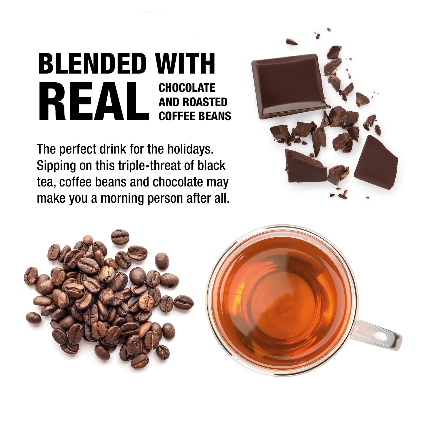 Tiesta Tea - Cocoa Mocha | Loose Leaf | Tiramisu Coffee Black Tea | Premium Blend | High Caffeinated Holiday | Make Hot Or Iced