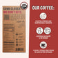 Wandering Bear Organic Mocha Cold Brew Coffee - Extra Strong, Unsweetened, 96 fl oz