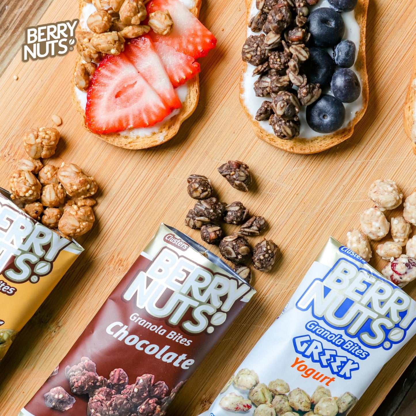 Berry Nuts Chocolate Granola Bites 12 Pack (12X 0.88 Oz)