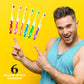 Bulk Travel Toothbrushes, Individually Wrapped Portable Toothbrush, Manual Disposable Travel Toothbrush Set For Adults, Medium S