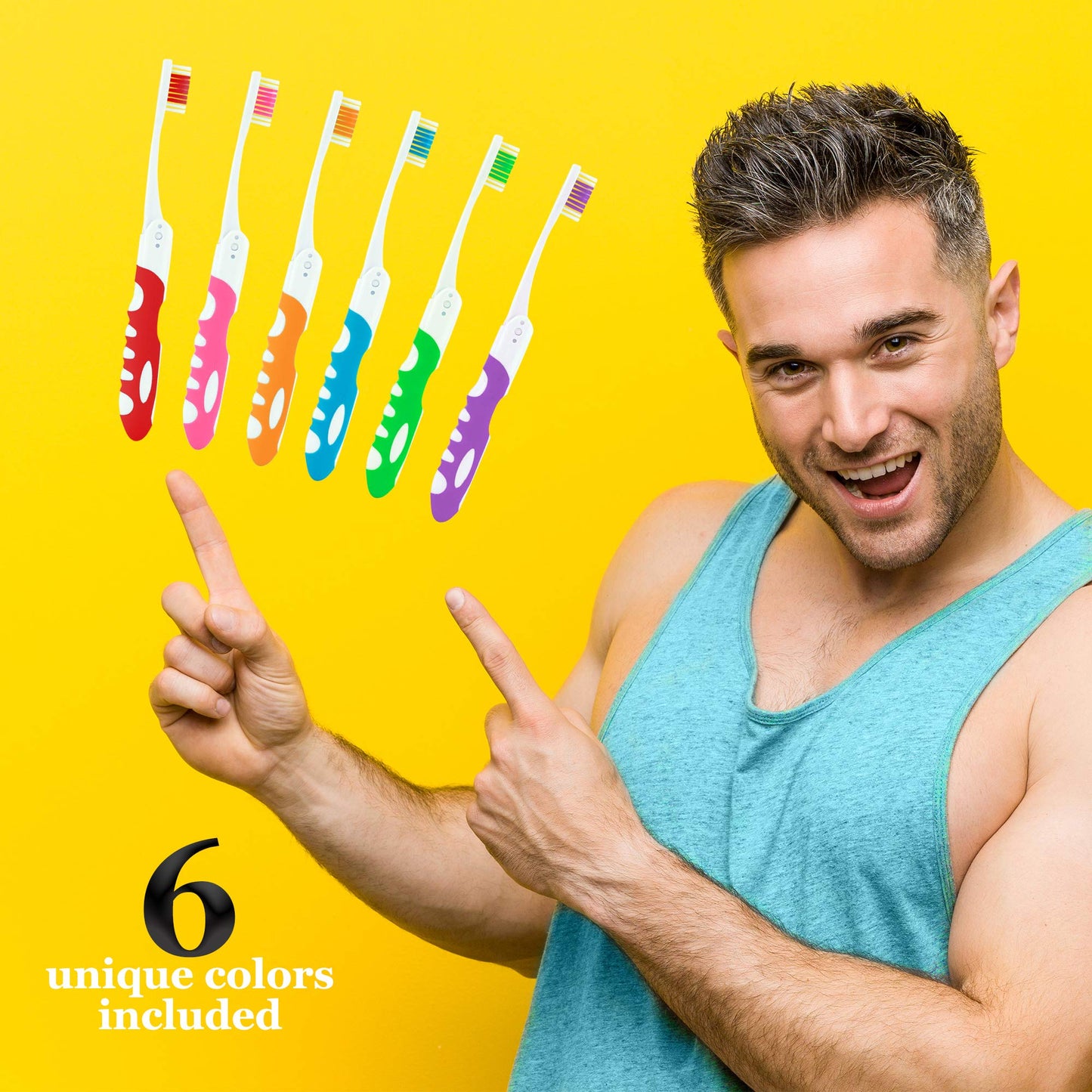 Bulk Travel Toothbrushes, Individually Wrapped Portable Toothbrush, Manual Disposable Travel Toothbrush Set For Adults, Medium S