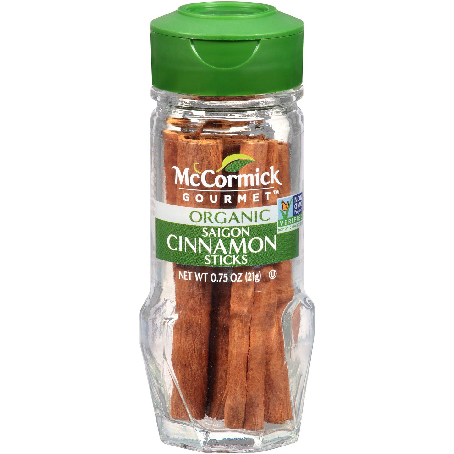 McCormick Gourmet Organic Saigon Cinnamon Sticks, 0.75 oz, Pack of 1, Model 10052100003334