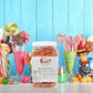 Sarah'S Candy Factory Special Soft Jelly Pumpkin Candy In Jar, 3 Lbs