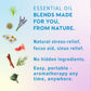 Moxe Nasal Inhaler Bundle, 8 Essential Oil Blends, Aromatherapy Sticks, Warming & Cooling Fragrances, 100% Pure & Undiluted Oil,