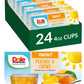Dole Fruit Bowls Low Fat Peaches & Creme Parfait Snacks, 4.3Oz 24 Total Cups, Gluten & Dairy Free, Bulk Lunch Snacks For Kids &