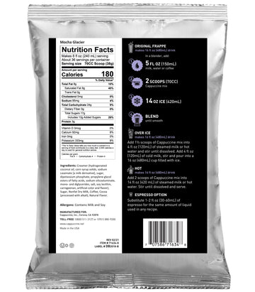 Cappuccine Mocha Glacier Frappe Mix, 3 Pound (Pack Of 1)