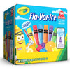 Crayola Fla-Vor-Ice Popsicle Variety Pack of 2 Oz Freezer Bars  Assorted Flavors  Banana Mango  Strawberry  Berry Punch  Orange  G  Lemon-Lime 96 Count