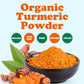 Food to Live Organic Turmeric Powder, 4 Pounds Non-GMO, Finely Ground Turmeric Root, Pure, Kosher, Vegan, Bulk. Fragrant Spice.