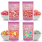 Freeze Dried Candy Variety Pack - Fruit Burst 4 Pack, Original, All Pinks, All Reds, Sour 5 Oz (4 Count) - Assortment Combo Bund