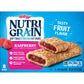 Nutri-Grain Soft Baked Breakfast Bars, Made with Whole Grains, Kids Snacks, Raspberry, 10.4oz Box (8 Bars)