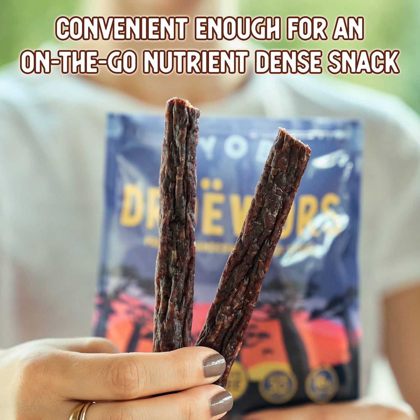 Ayoba Droewors Grass Fed Beef Paleo Sticks (4 Ounce, Pack Of 1) Keto Friendly, Air-Dried Grass Fed Beef Snack - Gluten Free, Nit