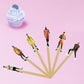 Seyal Volleyball Cupcake Topper