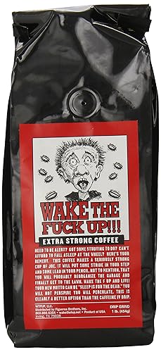 Wake The F'Up Uncensored Coffee, Original Extra Strong, 1 Pound