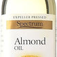 Spectrum Almond Oil, Refined 8 Oz