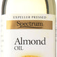 Spectrum Almond Oil, Refined 8 Oz