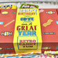 RETRO CANDY YUM Nostalgic Candy Mix Gift Box for 54th Birthday - 31 Piece Set