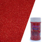 Edible Sanding Sugar Sprinkles for Cookie Decorating, Sugar Sprinkle Mix For Celebration Cakes, Cupcakes, Cookies, 3OZ (Red)