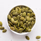 Food to Live Organic Dry Roasted Pumpkin Seed Kernels with Himalayan Salt, 2 Pounds Non-GMO, Oven Roasted Whole Pepitas, No Oil