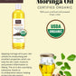 4 LBS OF 100% Pure Organic Cold Pressed Unrefined Moringa Oil