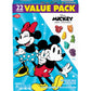 Disney Mickey and Friends Fruit Flavored Snacks, Treat Pouches, Gluten Free Snack, Value Pack, 22 Ct, 17.6 oz