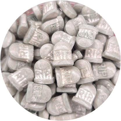 NCS RIP Tombstone, Gravestone or Coffin Edible Candy Cake Toppers, 8 ounces