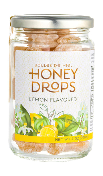 Gourmanity Honey Candy Lemon Drops, Surprise Lemon Flavored Honey Filling, Soothing & Sweet Treat, Carefully Crafted With Natura