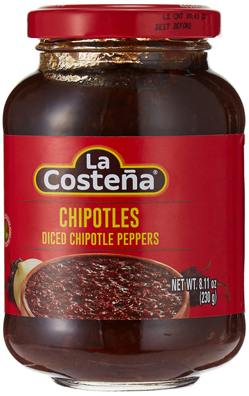 La Costea Chipotle Peppers, 8.11 Oz Jar