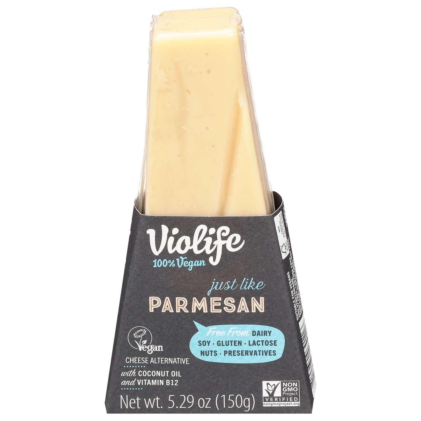 Violife VIOlife Just Like Parmesan, 5.29 oz Wedge, 5.29 oz