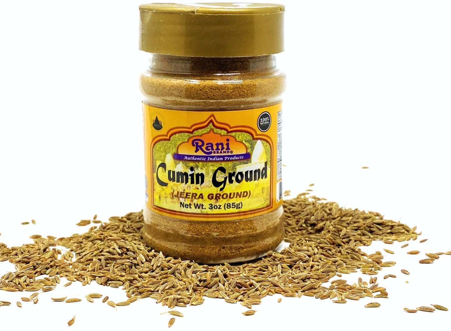 Rani Cumin (Jeera) Powder Spice 3Oz (85G) Pet Jar ~ All Natural | Vegan | Gluten Friendly | Non-Gmo | Indian Origin