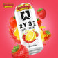 RYSE Fuel Energy Drink - Strawberry Squeeze - Sugar Free & Vegan - 200mg Caffeine - 16 Fl Oz Cans (12-Pack)
