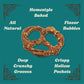 Unique Snacks Original Splits Pretzels, Delicious Homestyle Baked Snack Bag, Ou Kosher, And Non-Gmo Food, No Artificial Flavor,
