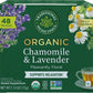 Traditional Medicinals Tea, Organic Chamomile & Lavender, Stress Relief, 48 Tea Bags