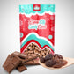 QUEEN CITY CANDY CAVE Milk Chocolate Covered Raisins, 1 Pound, Light Brown, Juicy and Plump Chocolate Raisins