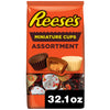 Reese'S Miniatures Assorted Flavored Peanut Butter Cups, Candy Party Pack, 32.1 Oz