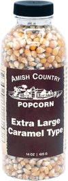 Amish Country Popcorn | 14 Oz Bottle | Extra Large Caramel Type Popcorn Kernels | Old Fashioned, Non-Gmo And Gluten Free (14 Oz