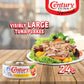 Century Tuna Premium Flaked Light Tuna In Oil - Six (6) 5 Oz. Cans - 100% Hand-Flaked (Not Machine-Processed), Slow-Cooked Tuna;