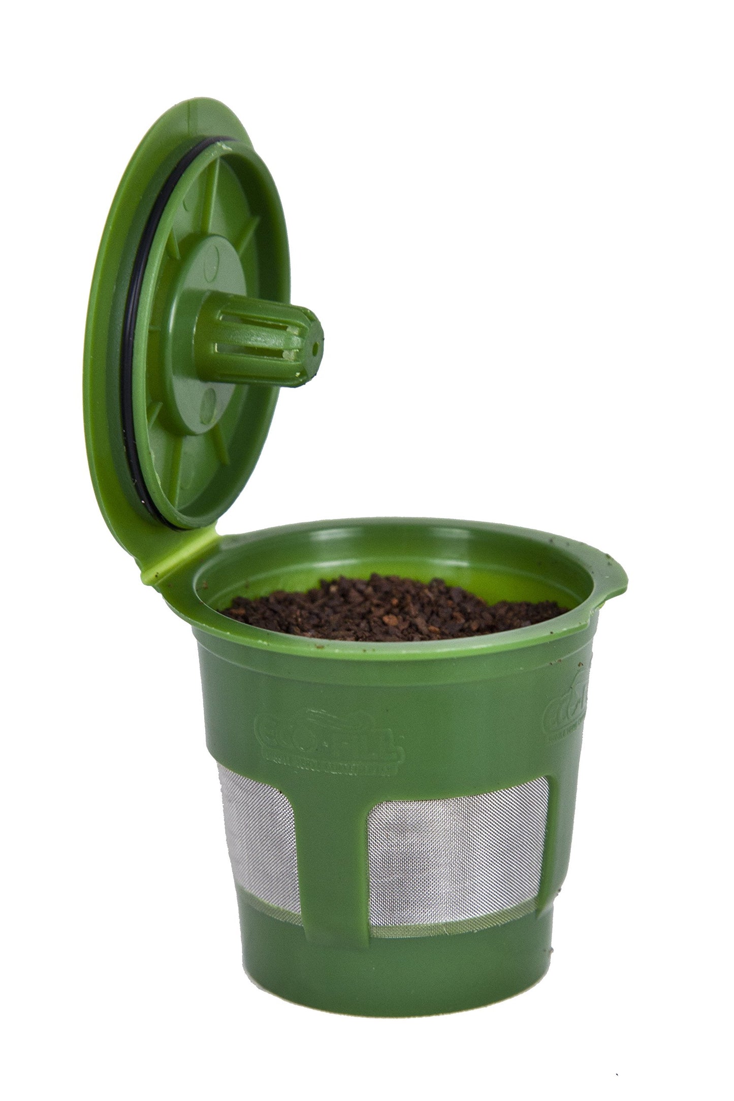Perfect Pod Eco-Fill 4 Pack Refillable Capsules And Coffee Scoop, Keurig 1.0 Compatible