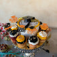 Gyufise 24Pcs 2025 Senior Graduation Cupcake Toppers With Glitter Senior Class Of 2025 Cupcake Picks Senior 2025 Cupcake Decorat