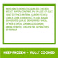 Just Bare Oven Roasted Chicken Breast Bites | Fully Cooked | 20 G Protein | Frozen | 1.20 LB
