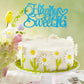 1Pc Happy Sweet 16 Cake Topper Glitter 16Th Birthday Cake Pick For Cheers To 16 Years Old 16Th Birthday Party Cake Decorations S