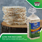 Only Kosher Candy Ultra Thin Rice Cakes Squares Plain, Lightly Salted, 100% Pure Brown Rice (Pack Of 12)