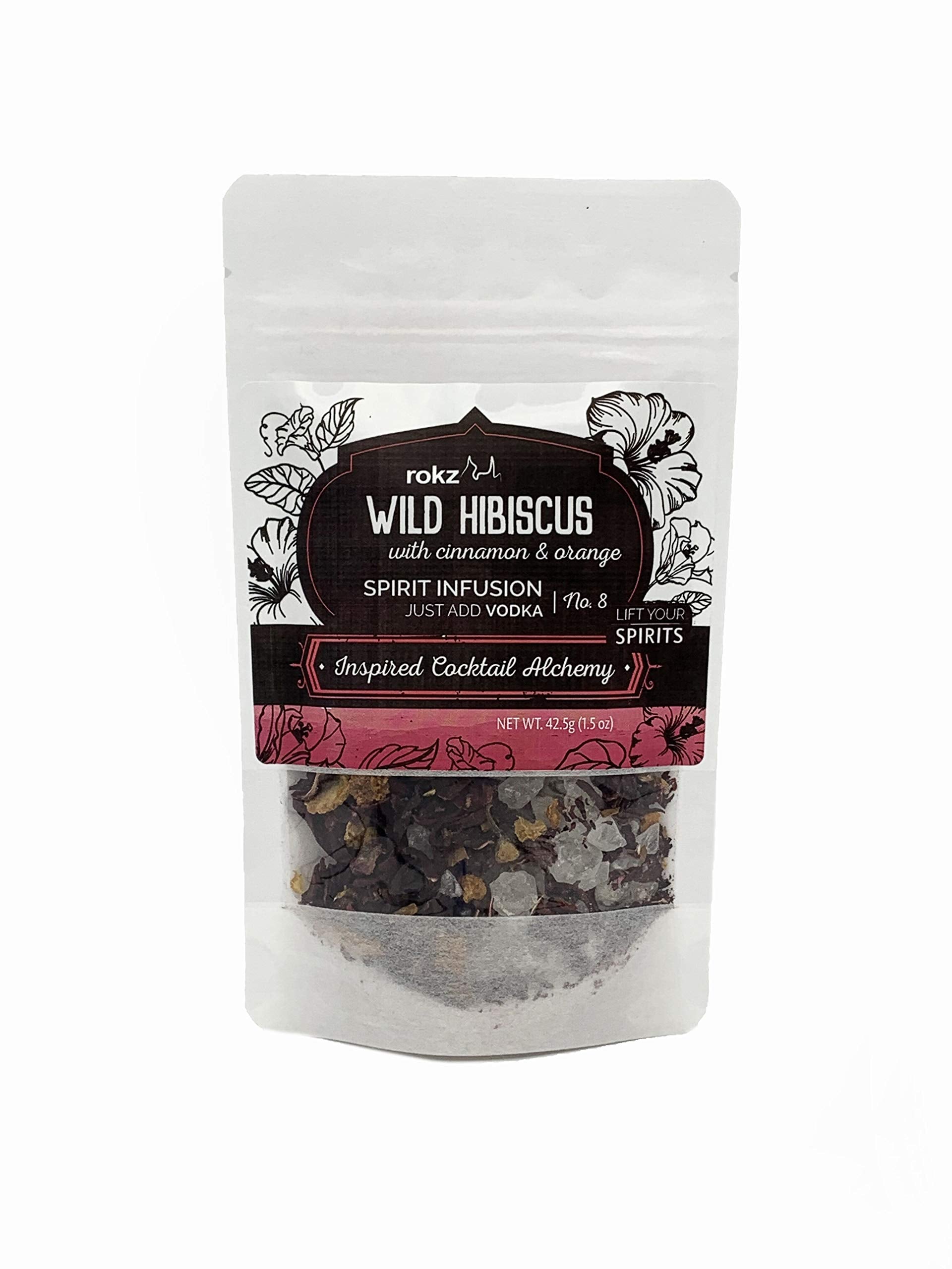 Rokz Wild Hibiscus Spirit Infusion Blend For Cocktails