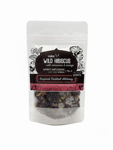 Rokz Wild Hibiscus Spirit Infusion Blend For Cocktails