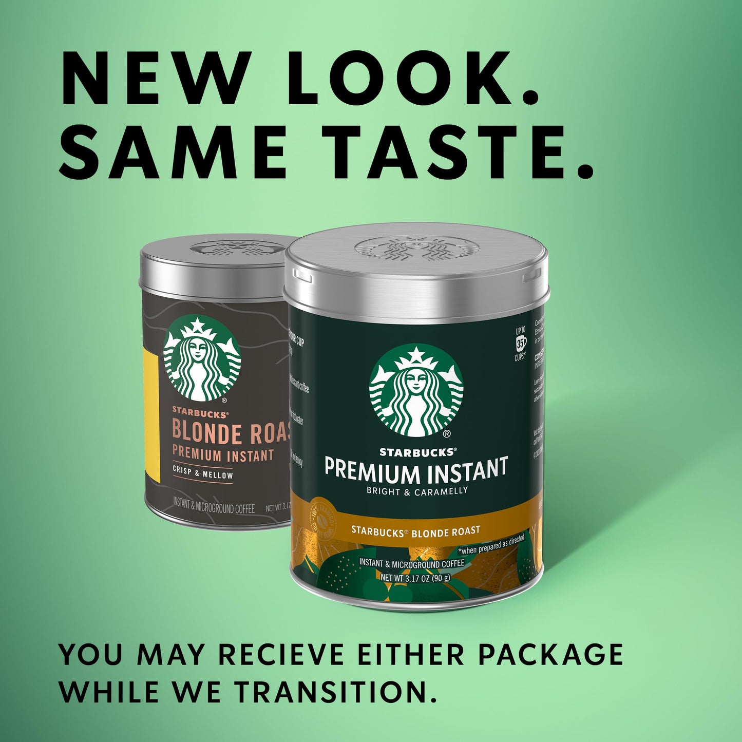 Starbucks Premium Instant Coffee, Blonde Roast, 3 Pack, 3.17 Oz Each, 100% Arabica Beans
